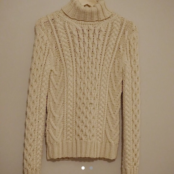 J. Crew | VINTAGE From the 90s Handknit Wool Turtleneck - Picture 1 of 3